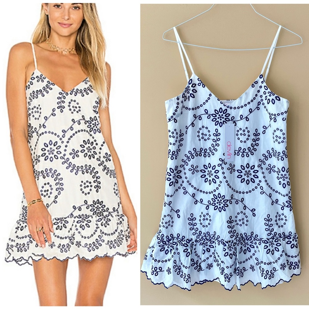 REVOLVE x DEVLIN Geneva Dress in True Blue